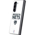 NBA Brooklyn Nets Standard - White Galaxy Z Fold5 5G Skin